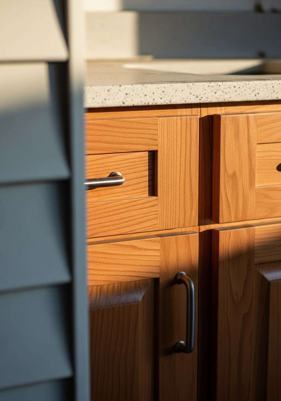Close-up of quality workmanship on a Baltimore County property exterior.