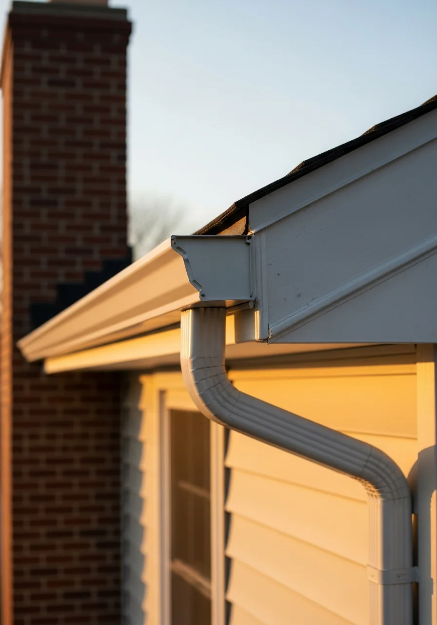 Close-up of quality exterior work on a York County home.